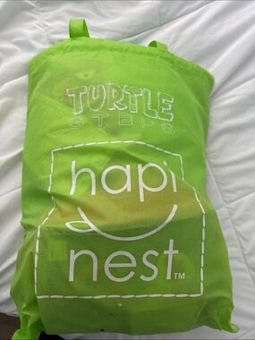 Hapi Nest Turtle Steps Travel Bag - Lime Green